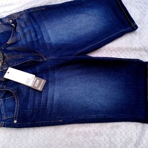 Heritage denim Bermuda shorts